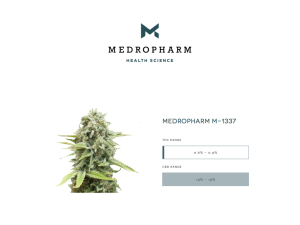 Medropharm Medical Cannabis M-1337